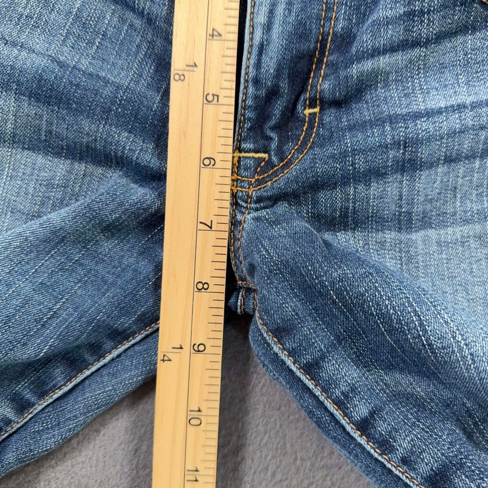 American Eagle Kick Boot Jeans Womens 6 Regular Medium Wash Stretch Denim Y2K - Picture 9 of 10